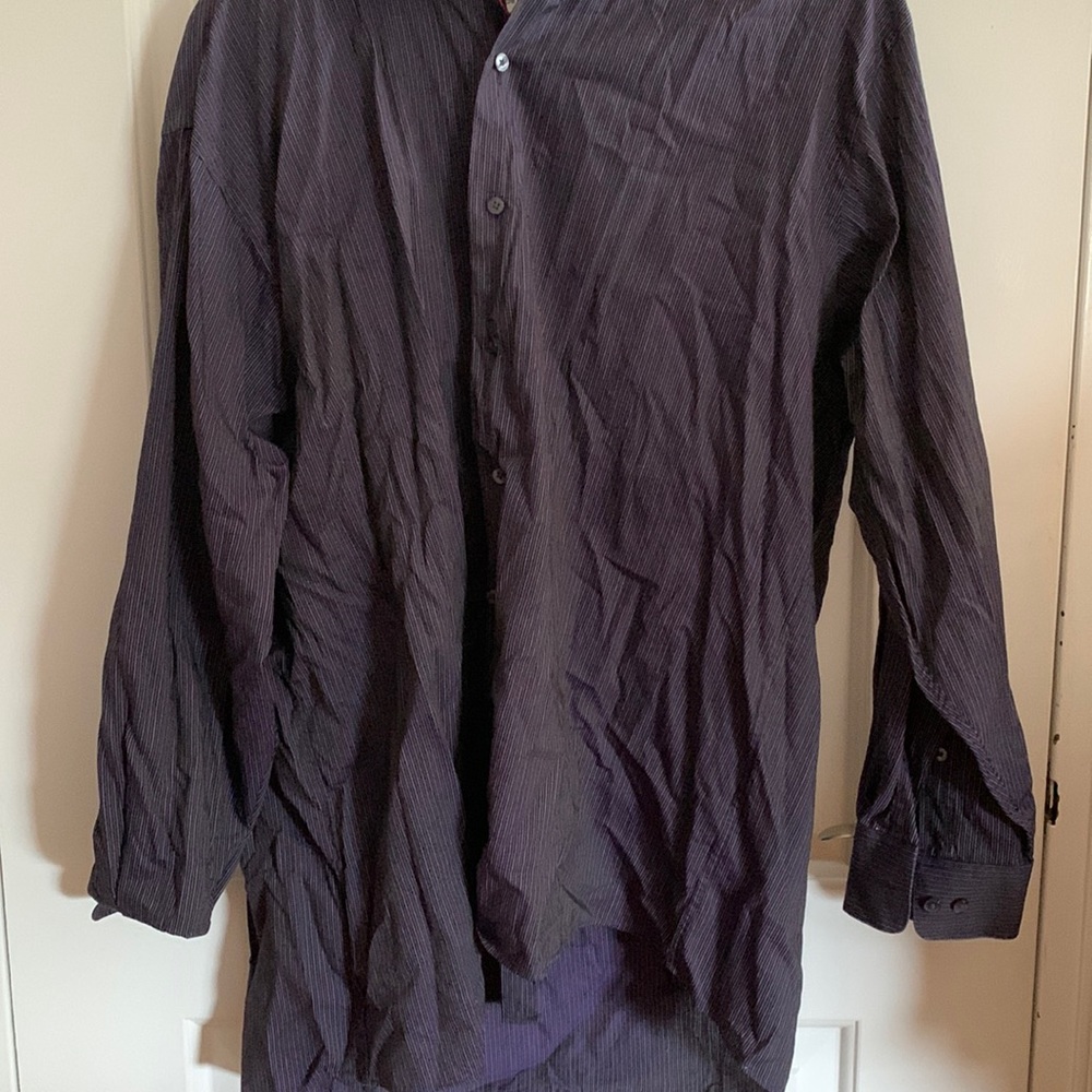 Calvin Klein Purple Button Down